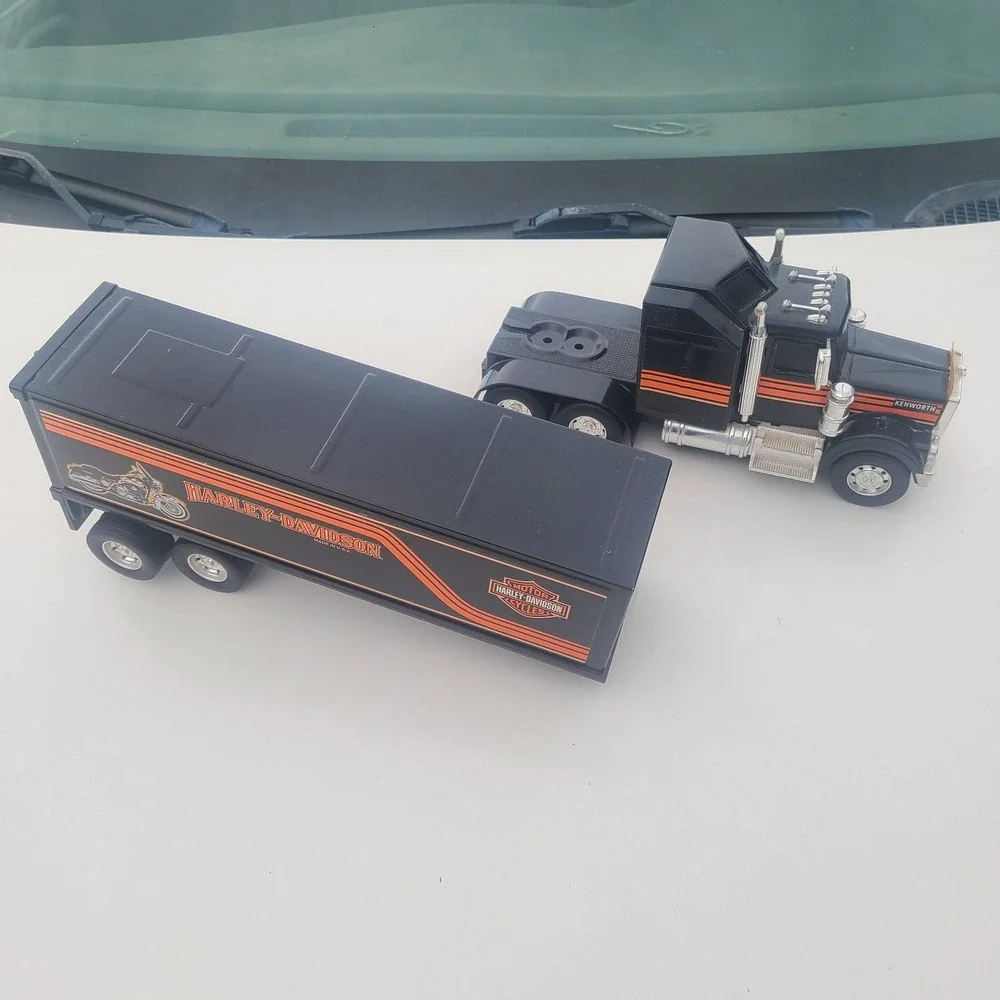 Buddy L Kenworth Sonic Hauler Harley-Davidson Semi Truck Toy Kids 21in 1999